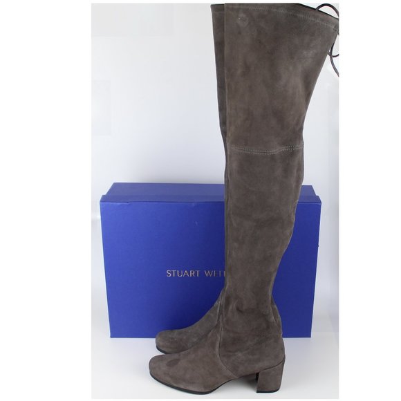 New Stuart Weitzman Hinterland OTK Boots | Gigi Hadid Style for Fall & Going Out - Picture 2 of 14